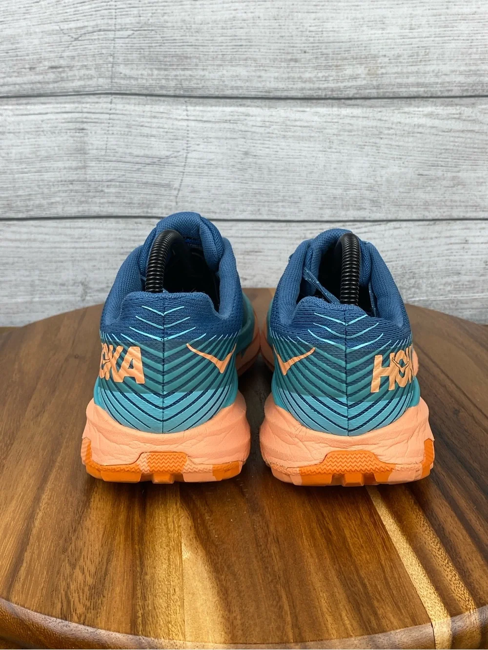 HOKA One One Torrent 2 Teal Cantaloupe Hiking Shoe Women’s Sneaker Size 8 B